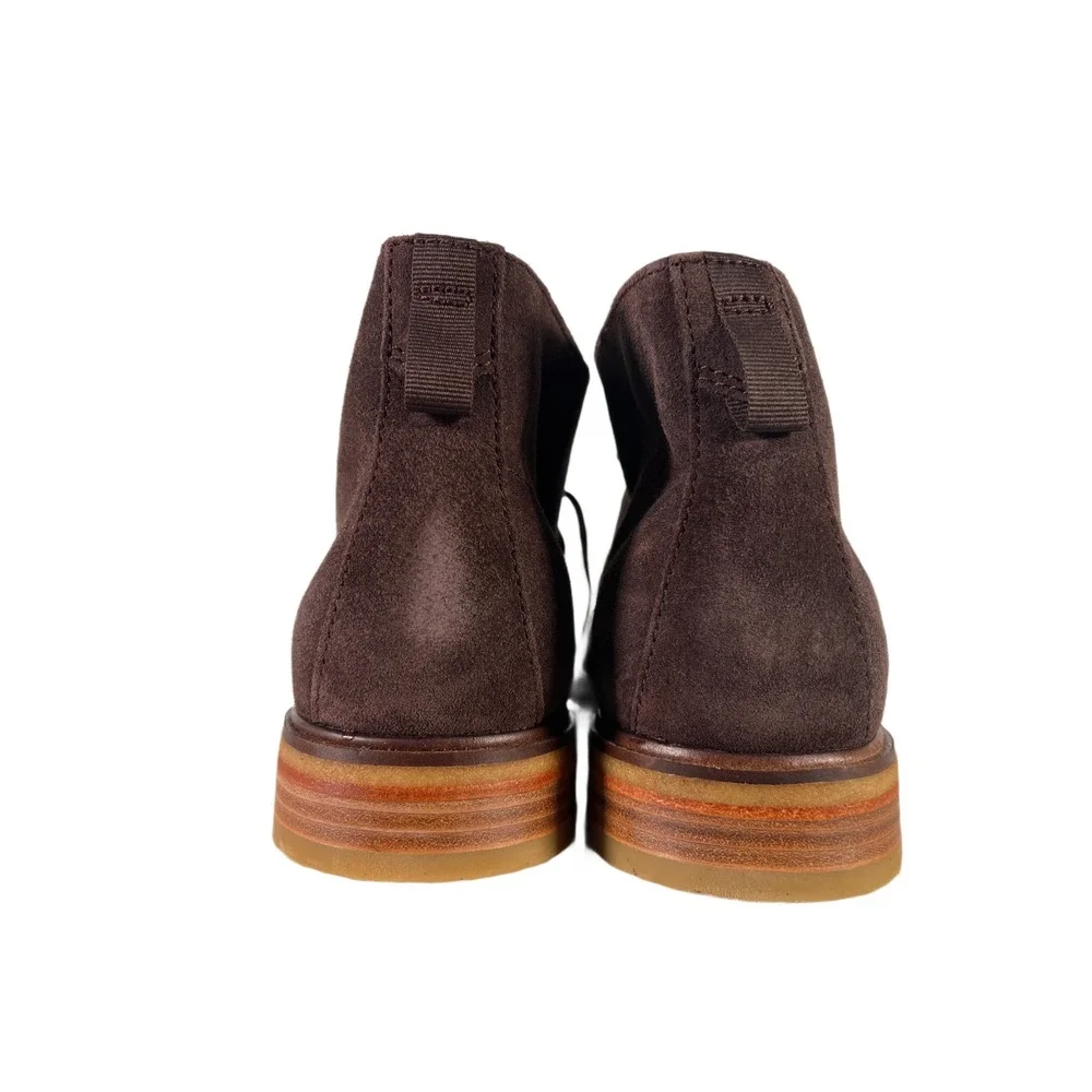 Clarks Clarkdale‎ DBT Chukka Ankle Boot Dark Brown Suede US Men's 12 Medium